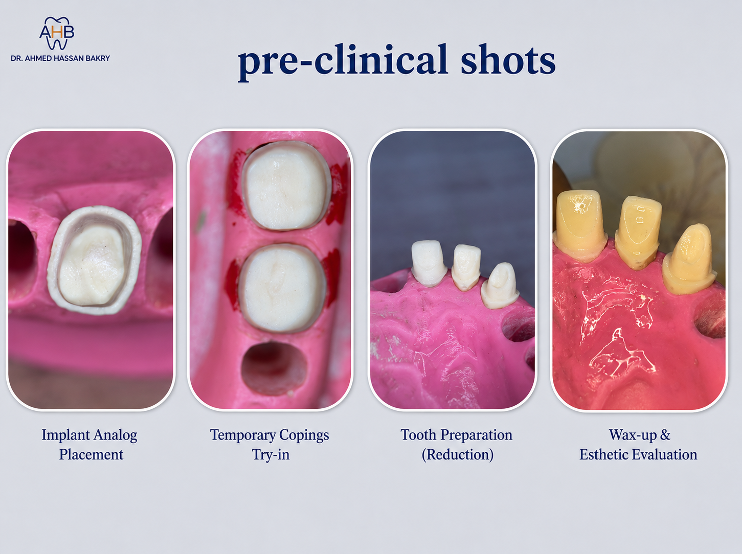 Pre-clinical shots
